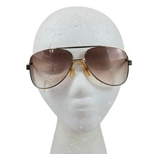 Vtg 70s Crews Engineer Z87 Safety Glasses Taiwan Aviator Sunglasses 147mm READ