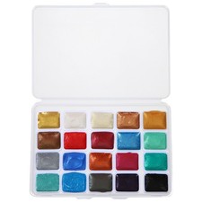 Watercolor Paint Set 20 Colors, Solid Watercolor Set, Palace Color Collection