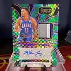 Panini 2024-25 Select Green Prizm Keegan Murray AM-KEE Kings NBA Patch Auto /5