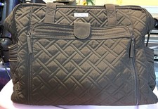 Vera Bradley Stroll Around Baby Bag in the color Espresso.