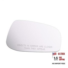 Right Side Mirror Glass fit for 2004-2006 Volvo S60 S80 V70 Silver Gray Right
