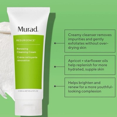 Murad Resurgence Renewing Cleansing Cream 2 Fl Oz/60ml Sealed