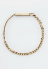 Bracciale Argento Placcato Oro Bottega Veneta Chains