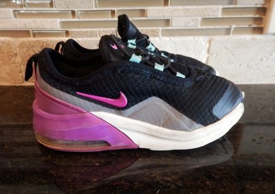 Nike Air Max Motion 2 Blk Gunsmoke Hyper in Violet SZ 13.5 C Shoes Kids Sneakers