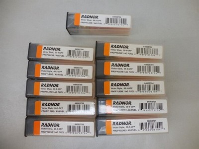 Lot of 11 Radnor VictorStyle 00-3-GPP Propylene/AG Fuel, 64003704
