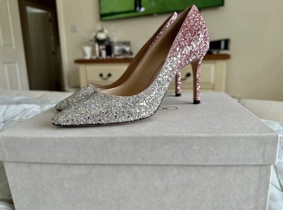 JIMMY CHOO ヒール パンプス ROMY85 ラメ 星 JIMMY CHOO ROMY 85 JIMMY CHOO ヒール パンプス ROMY85 ラメ 星 JIMMY CHOO ROMY 85
