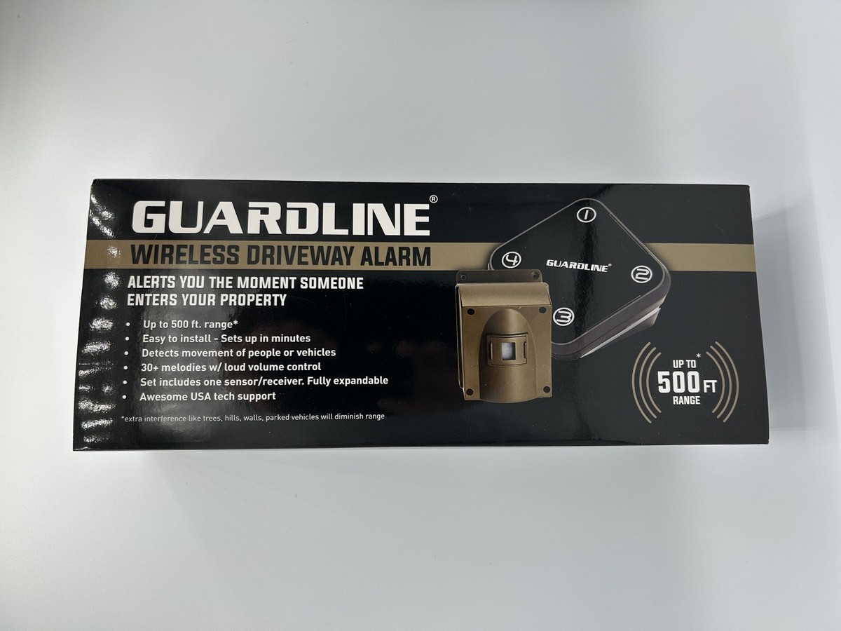 Guardline GL 2000 Wireless Driveway Alarm with Outdoor Motion