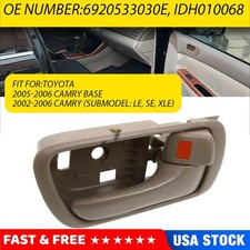 Interior Door Handle Front Or Rear Right Inside Beige For 2002-2006 Toyota Camry Interior Door Handle Front Or Rear Right Inside Beige For 2002-2006 Toyota Camry