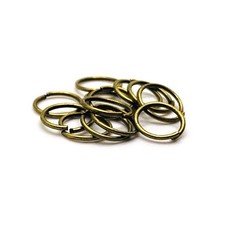 8mm, 20g Bronze Open Jump Rings - US Seller