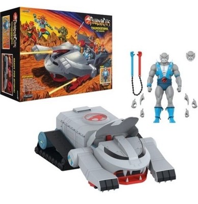 ThunderCats - ULTIMATES! - Thundertank with Panthro Vehicle & Action Figure NOB