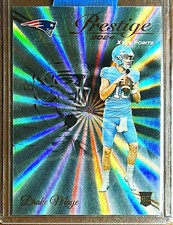 2024 Panini Prestige - Rookies Drake Maye #304 Xtra Points Sunburst (RC)
