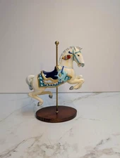Franklin Mint The Treasury Carousel Art Nautilus Horse Porcelain Figurine 1990