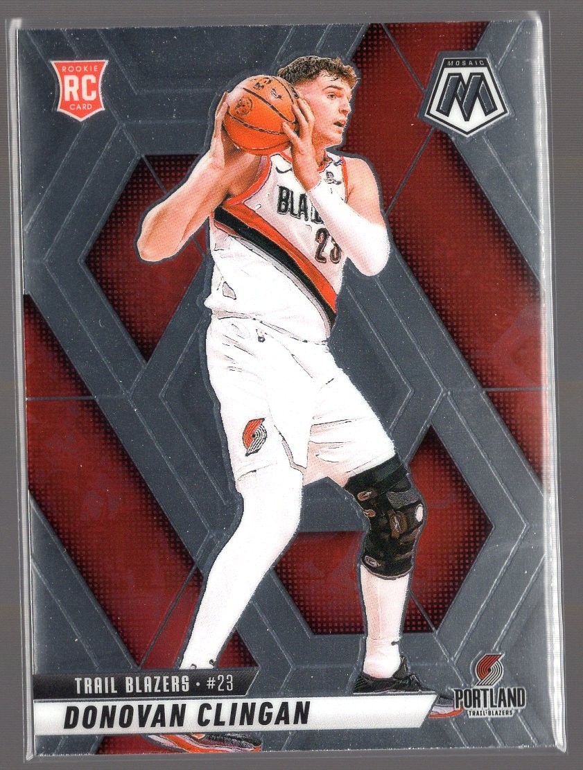 2024-25 Panini Mosaic - Rookies Donovan Clingan #246 Silver Prizm