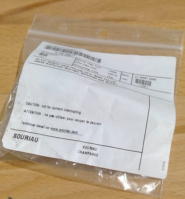SOURIAU UT06128ST Female plug IP68/69K