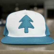 Gravity Falls Dipper Pines Hat Official Licensed Snapback Blue Pine Tree NWOT
