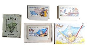 Complete Japanese Final Fantasy I II III 1 2 3 Nintendo Famicom NES NTSC-J