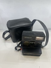 Polaroid 600 Sun 660 Autofocus Instant Film Camera with strap And Bag Untested