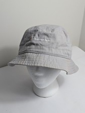 Champion Bucket Hat Cap Mens White Sz Small/M...