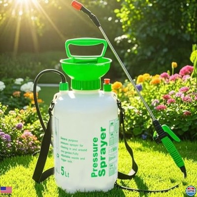 MRPAPA 5L Pressurized Hand Sprayer - Versatile Garden Sprayer with Adjustable