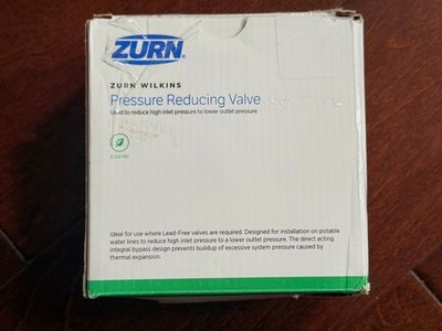 #ad Zurn Wilkins Pressure Reducing Valve Double Union 3 4quot; 34 NR3XLDUPEX $87.99