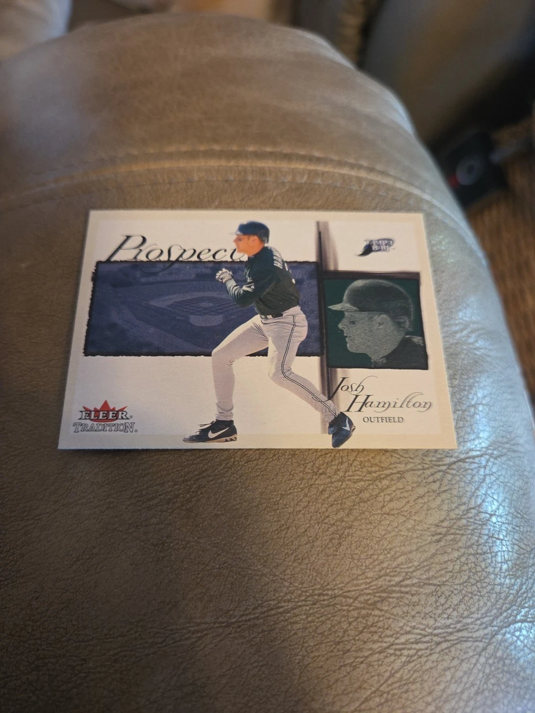 Josh Hamilton 2002 Fleer Tradition Prospects Rookie Card RC #448 Rays