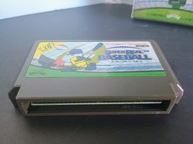 SUPER REAL BASEBALL 88 Nintendo Famicom Game Soft With Box
