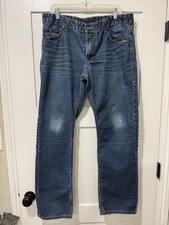 Montero Black Label Straight Leg Jeans Men’s Size 36x32 (actual 35x31) 