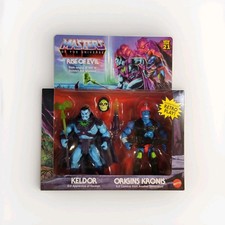 MOTU Masters of The Universe  Rise of Evil - Keldor and Kronis Origins OOP Rare