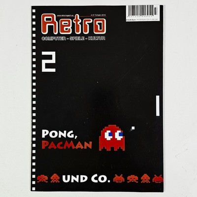 RETRO Videospielmagazin PONG PACMAN & CO dt Arcade Atari Nintendo Sega Commodore
