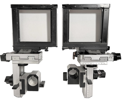 SINAR P  Monorail View Camera STANDARDS w/Special Rear Standard Bearer *Aligned*