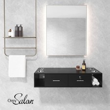 Wall Mounted Beauty Salon, Barber Styling Station, Salon Equipment  2 Drawers