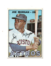 1967 Topps Baseball Joe Morgan #337 Hall Of Fame Ex+