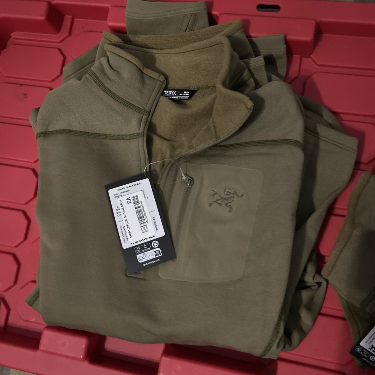 Arc'teryx Leaf Crocodile Cold WX Zip Neck SV Polartec Base Arc'teryx Leaf Crocodile Cold WX Zip Neck SV Polartec Base