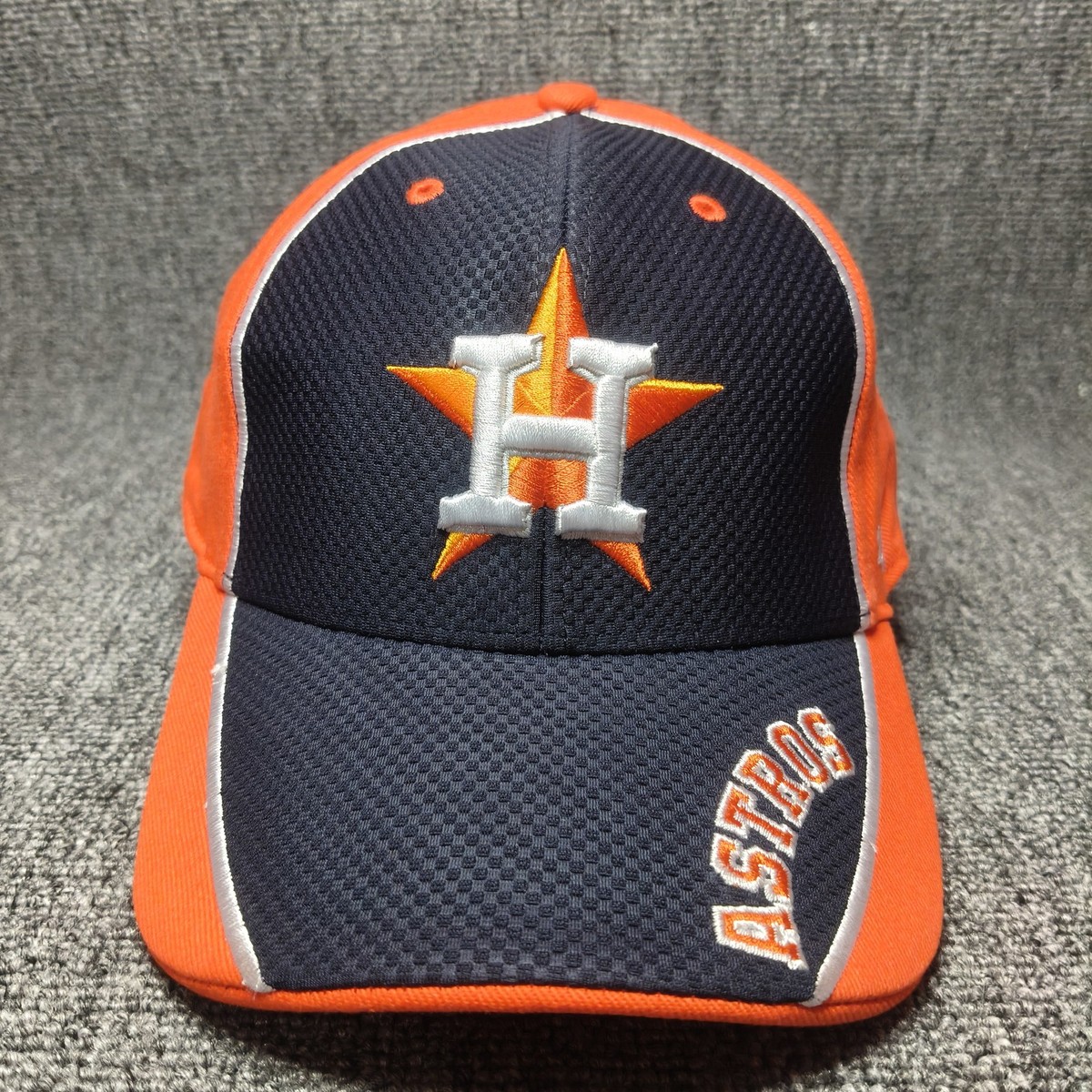 '47 Brand Houston Astros MLB '47 Brand Navy Orange Strapback Hat Cap