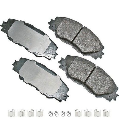 Akebono ACT1211A Akebono ProACT Ultra Premium Ceramic Disc Brake Pad Kit
