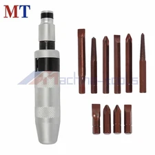 11 X 1/2" Drive Impact Driver Screwdriver Remover Tightening Tool Set Heavy Duty