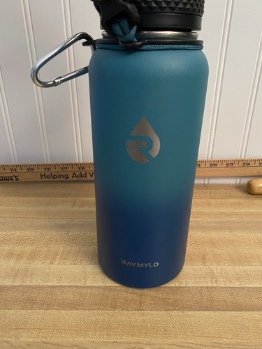 Botella de Agua Aislada 32 Oz, Triple Pared Aspiradora Acero Inoxidable (Fría por 48 Hr - Imagen 2 de 8