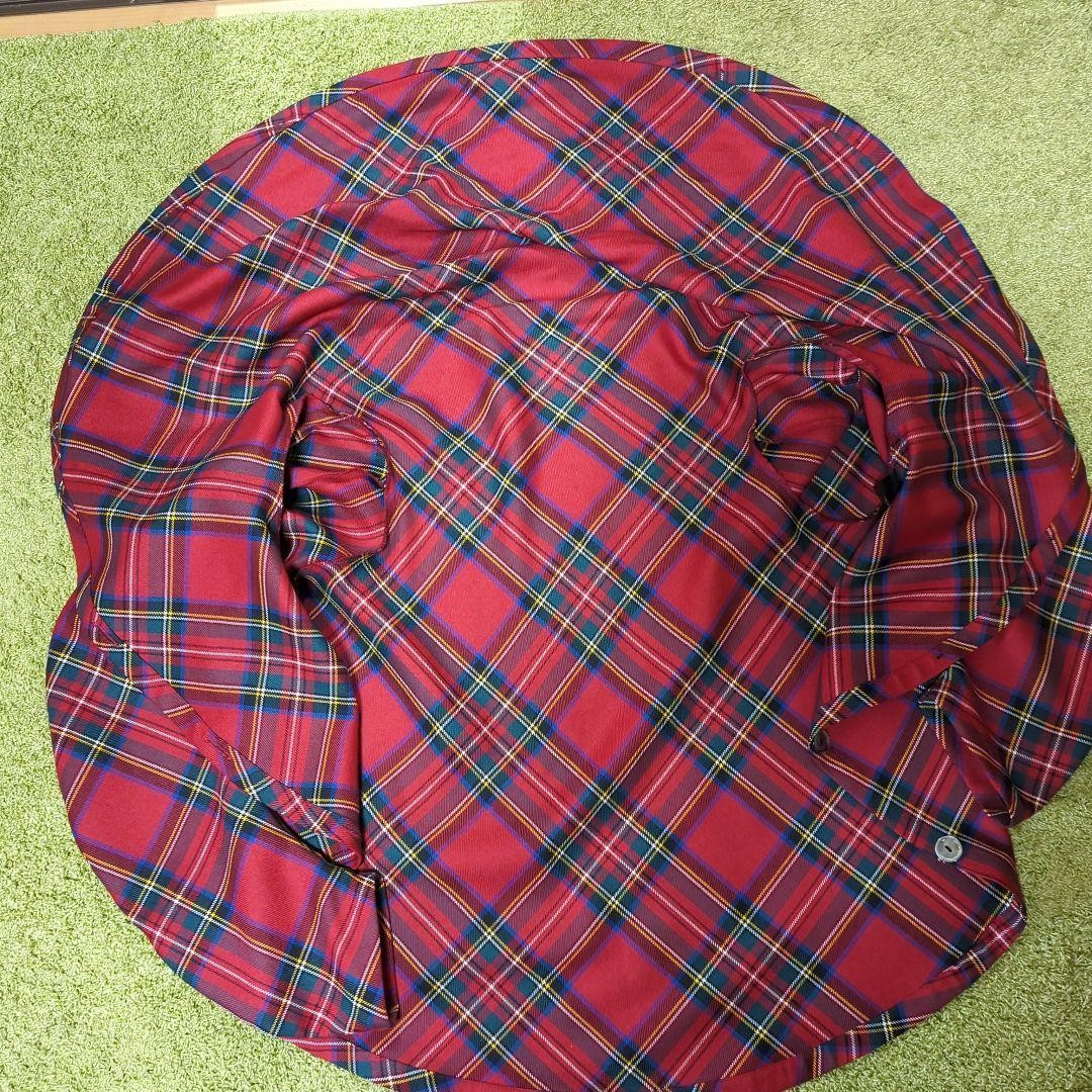 Modified check pattern jacket, stylish, used - image 7