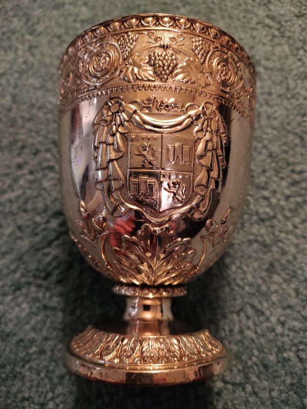 Corbell & Co. Vintage Silverplated Goblet