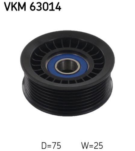 V-belt pulley VKM 63014 SKF for HONDA JEEP - Image 16