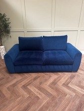 Snug Sundae Cloud 3 Seater Velvet Sofa – Navy – Delivery Available