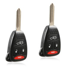 2 Key Fob Remote For 2005 2006 2007 2008 2009 2010 Chrysler Dodge Jeep Kobdt04a