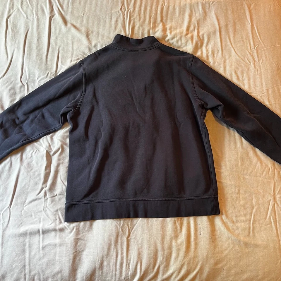 Mens Nike Premier 1/4 Zip Pullover Navy Blue Size L - Image 4 of 4