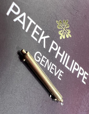 Patek Philippe Geneve 18k YELLOW GOLD SPRING Push BAR 16 / 15 mm Swiss Made Mint