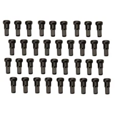 Tusk Impact Wheel Replacement Spoke Nipple Kit Rear Black DIRT BIKE MOTORCYCLE