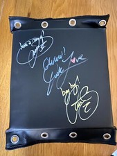 Faces of Mick Foley/Mankind/Cactus jack/Dude Love Signed Turnbuckle Pad