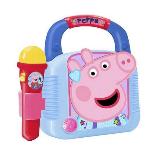 Musik-Spielzeug Peppa Pig Mikrofon 22 x 23 x 7 cm MP3