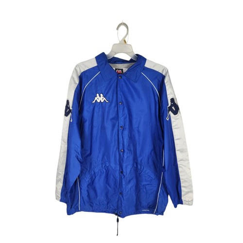 Vintage 90s Kappa Snap Up fleece lined jacket men's 2X