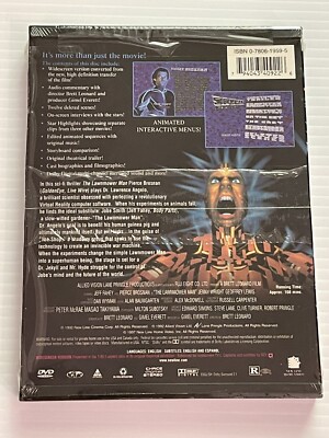 The Lawnmower Man Platinum Edition 1997 DVD Pierce Brosnan Jeff