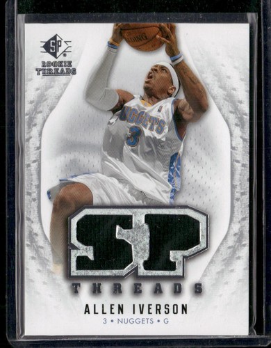2008-09 SP Rookie Threads #T-AI Allen Iverson SP Threads Jersey - Picture 1 of 2